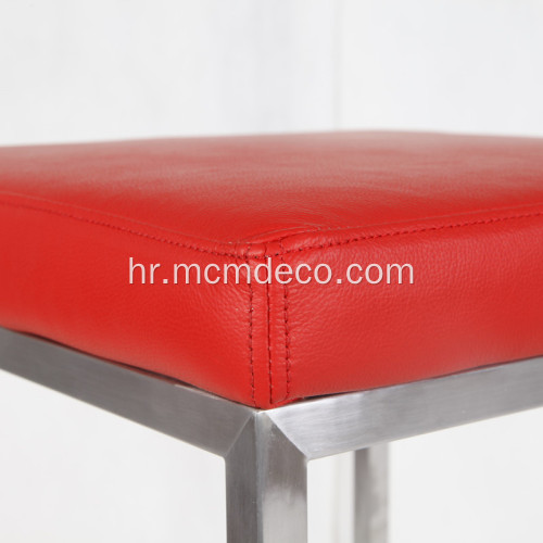 Moderna barska stolica od nehrđajućeg čelika